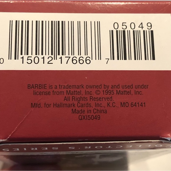 Barbie Collector’s Series Vintage Hallmark Keepsake Ornament in Original in Box - Picture 10 of 14